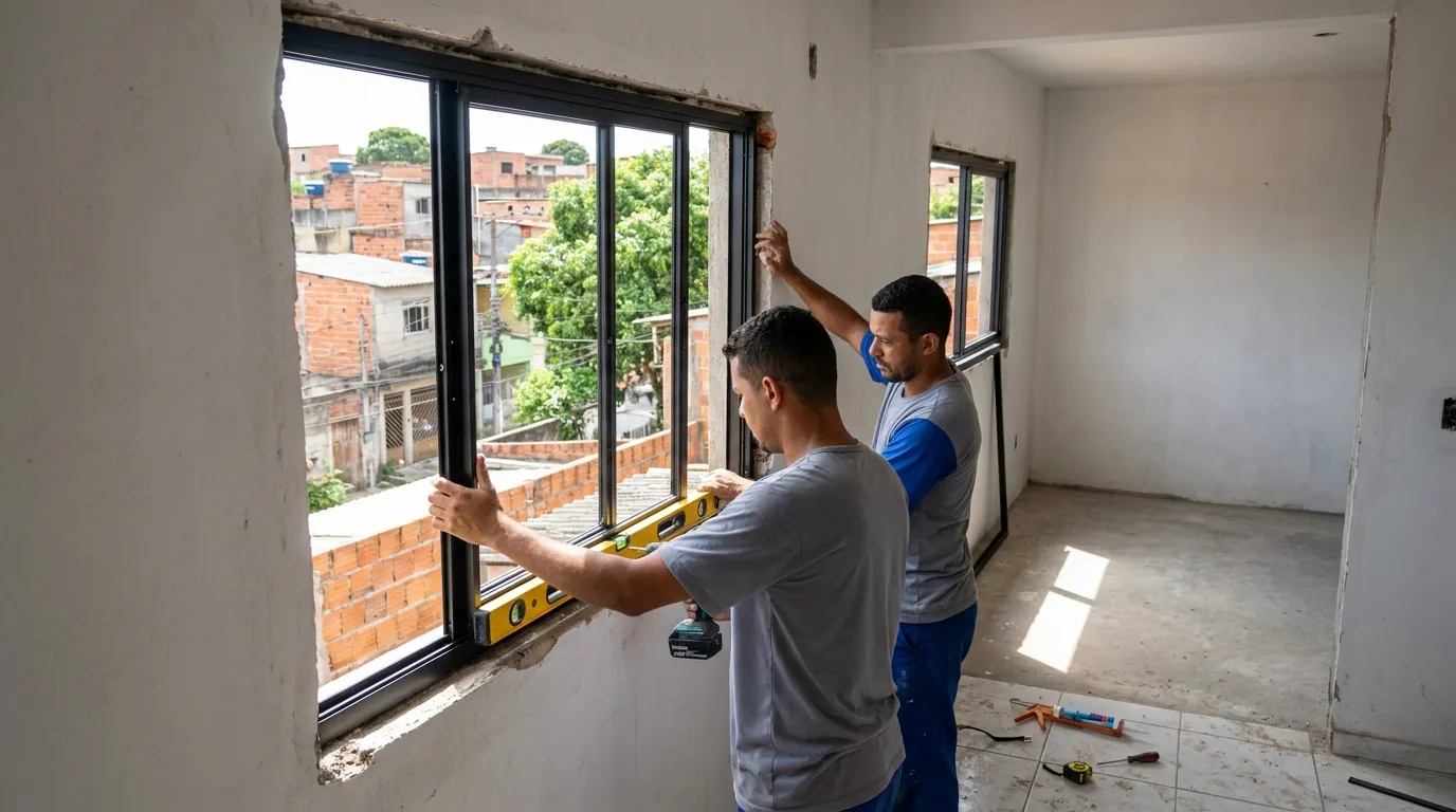 Produção de Portas e Janelas em Campina Grande‑PB