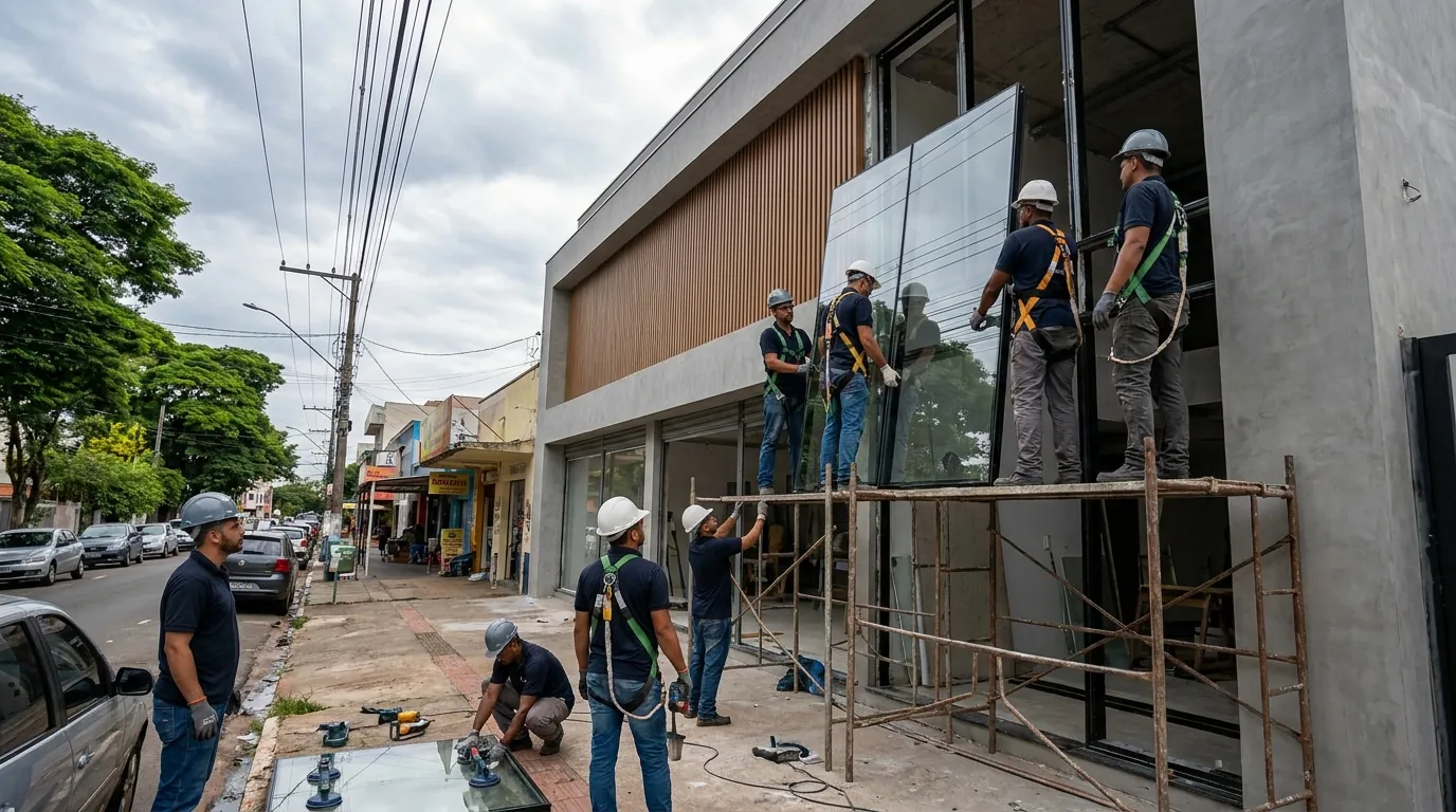 Fachada de Vidro em Campina Grande‑PB