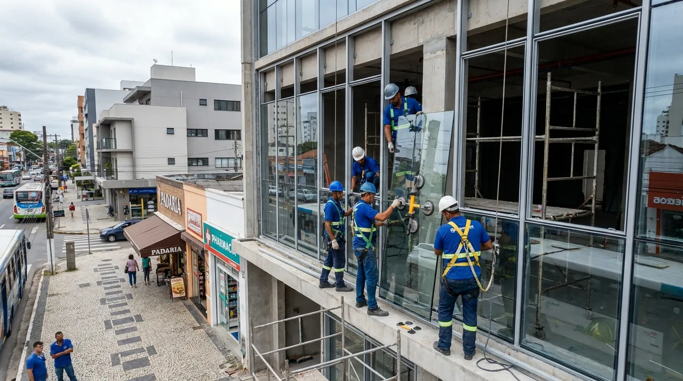 Troca Técnica de Vidros em Campina Grande‑PB