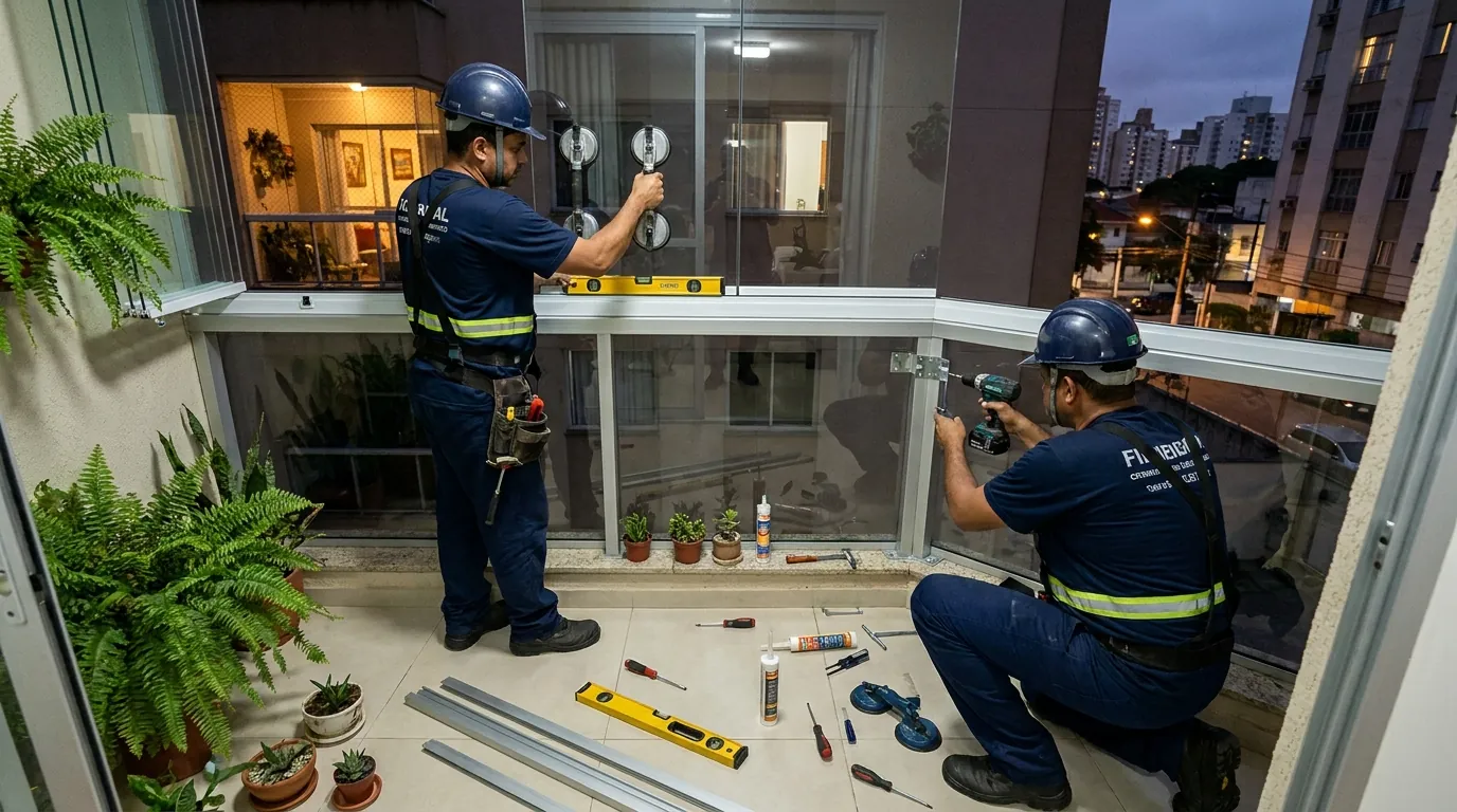 Troca de Vidros e Componentes em Campina Grande‑PB